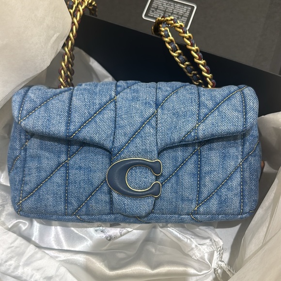 Coach Handbags - Coach denim Tabby 20